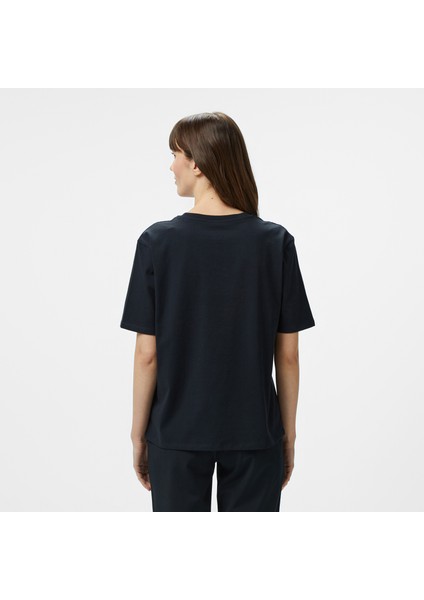 Kadın Siyah Regular Fit Baskılı T-Shirt fiyatları