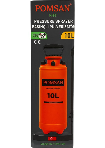 10 l Mekanik Basınçlı Bahçe Püskürtücü | K‑93 Serisi – Bahçe & Sera Pompası fiyatları