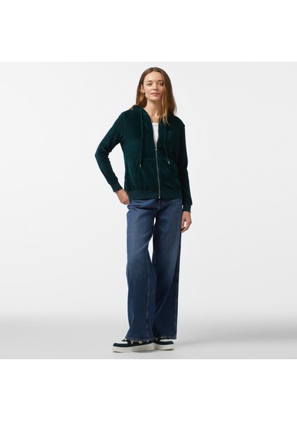 Kadın Yeşil Regular Fit Sweatshirt modelleri