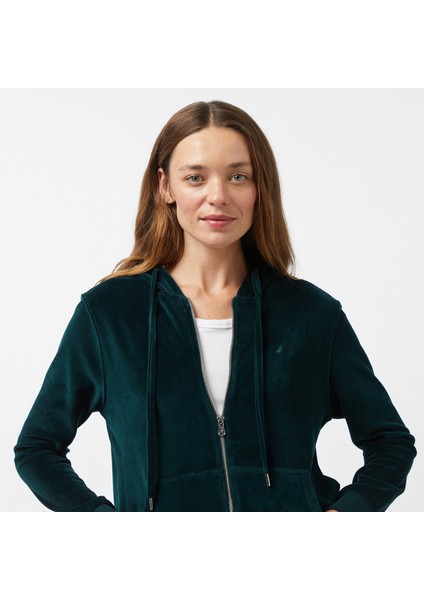 Kadın Yeşil Regular Fit Sweatshirt fırsatları