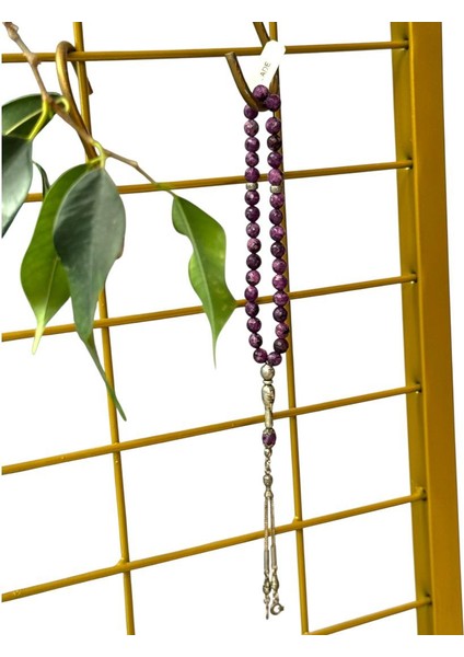 Jade Sıralı Mor Erkek Doğal Taş Tesbih fiyatları