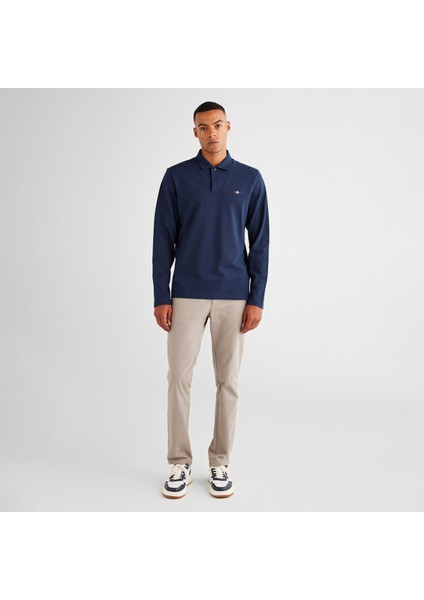 Erkek Lacivert Slim Fit Polo modelleri