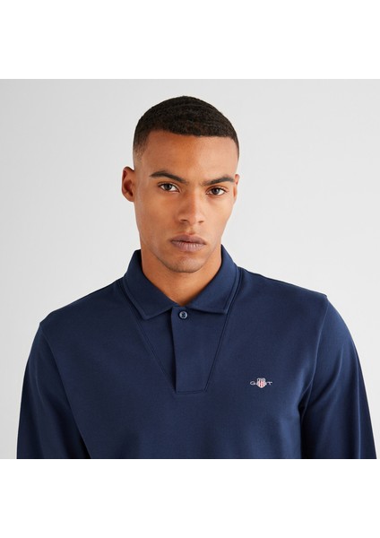 Erkek Lacivert Slim Fit Polo fırsatları