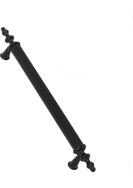 Lüx Çekmece Dolap Kapak Kulpu Siyah 128 mm Metal Kulp 5 Adet fiyatları