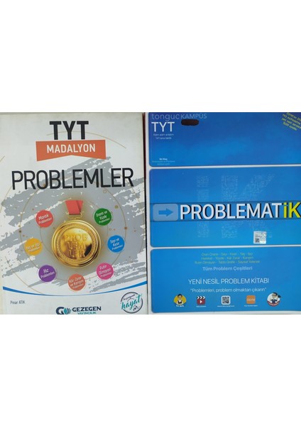 Akademi Yayınları Tonguç Akademi Tyt Problematik+Madalyom Problemler