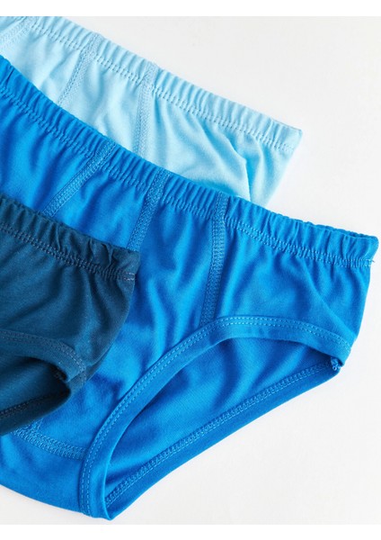 Lcw Kids Lacivert Basic Pamuklu Erkek Çocuk Külot 3'lü fiyatları