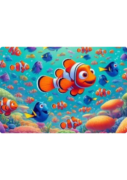Nemo Dikdörtgen Pasta Yenilebilir Resim Baskı 28x19 cm