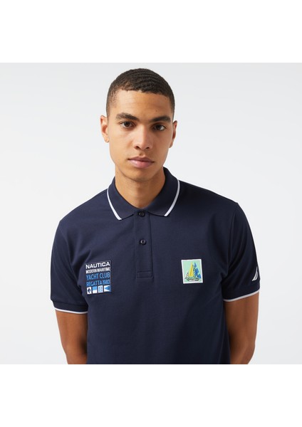 Erkek Lacivert Classic Fit Polo fırsatları
