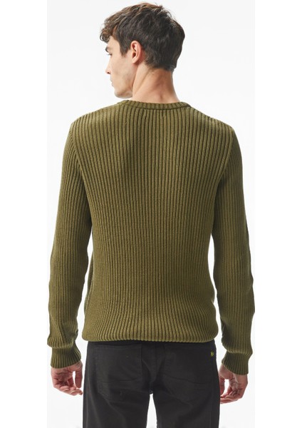 Erkek Haki Regular Fit Kazak fiyatları