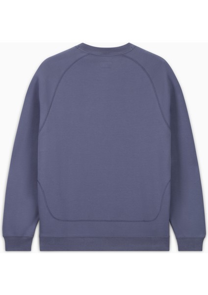 Classic Erkek Loose Fit Mor Sweatshirt fiyatları