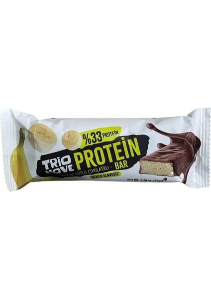 Trıo Move %33 Proteın Bar Muz ve Sütlü 50 gr