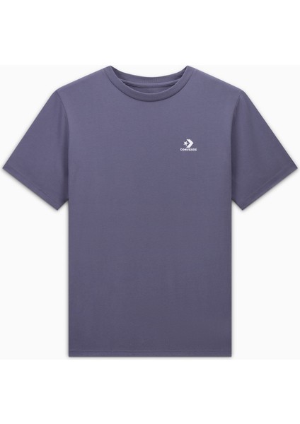 Go-To Star Chevron Unisex Mor T-Shirt