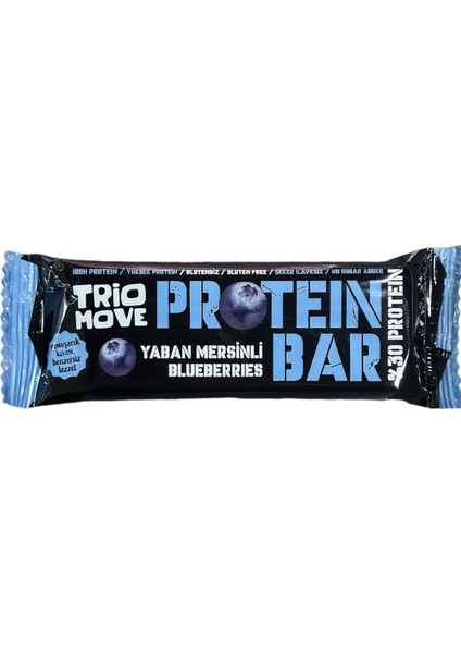 Trıo Move Proteın Bar Yaban Mersinli 50 gr