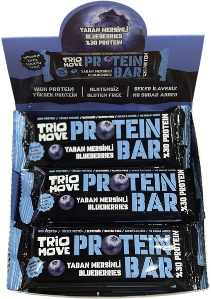 Trıo Move Proteın Bar Yaban Mersinli 50 gr fiyatları
