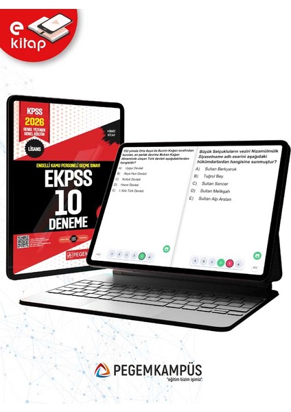 2026 Ekpss Engelli Kamu Personeli Seçme Sınavı Tamamı Çözümlü 10 modelleri