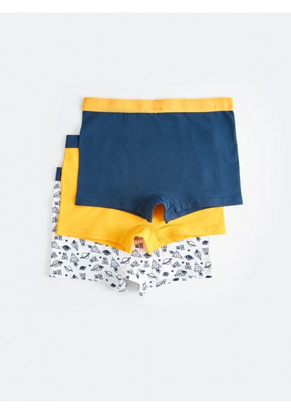 Lcw Kids Beyaz Baskılı Erkek Çocuk Boxer 3'lü fiyatları