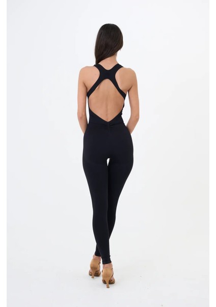 Dikişsiz Korseli Push Up Tulum