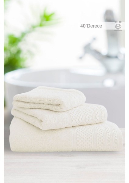 Softure 3’lü El Yüz Havlusu | Günlük Kullanım | 50X90 cm | Yumuşak, Dayanıklı, Hızlı Kuruyan fırsatları