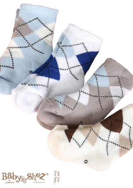 Pamuklu 6'lı Yenidoğan Bebek Kışlık Havlu Çorap fırsatları