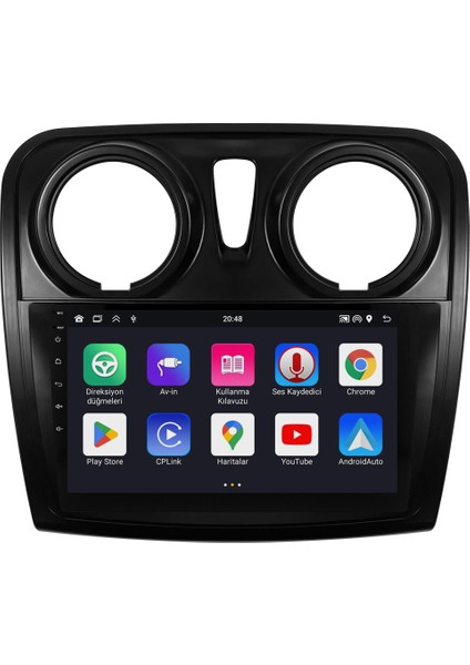 Dacia Sandero Android Multimedya Sistemi (2013-2020) CRV4827XP modelleri