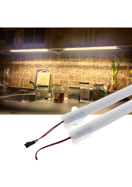 2 Adet 50 cm 220V Opak Çubuk Bar LED Gün Işığı SB-6554