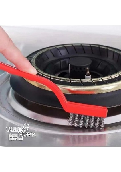 3 Adet Tel Fırça, Mutfak Temizlik Fırçası, Gaz Ocak Temizlik Fırçası, Yağ Temizlik Fırçası, indirimleri