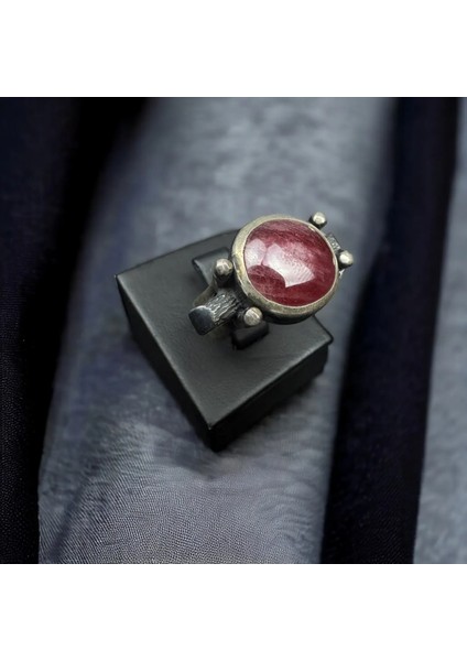 Yakut Gümüş Yüzük