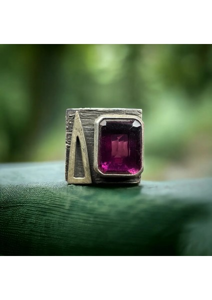 Topaz Gümüş Yüzük