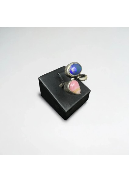 Etiyopya Opal Gümüş Yüzük