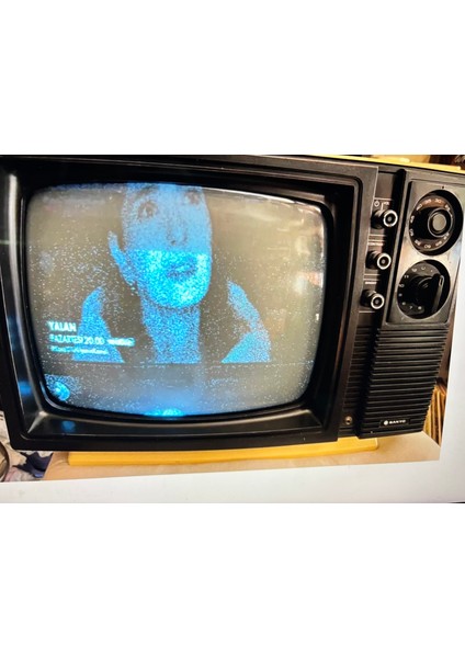 37 Ekran Sanyo Antika Siyah Beyaz Televizyon Çalışır Durumda indirimleri