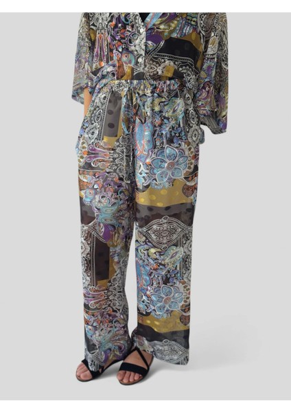 Tasarım Şort Astarlı Şifon Pantolon Kadın Açık Mavi fırsatları