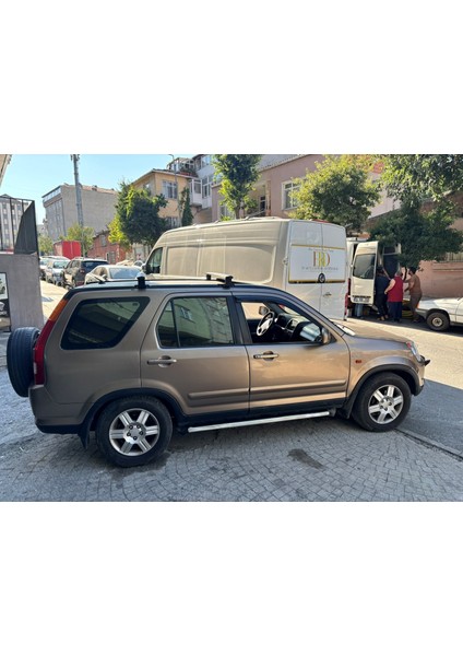 Honda Cr-V Mk2 (2002–2006) Çadır Taşıyıcı Tavan Barı Ara Atkısı Pratik Serisi Siyah fırsatları