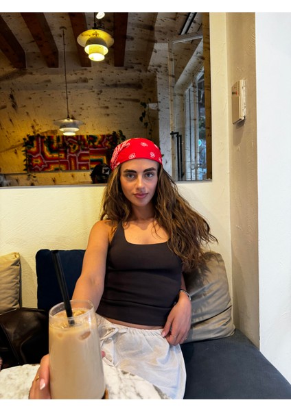 Bandana Kadın Kırmızı indirimleri
