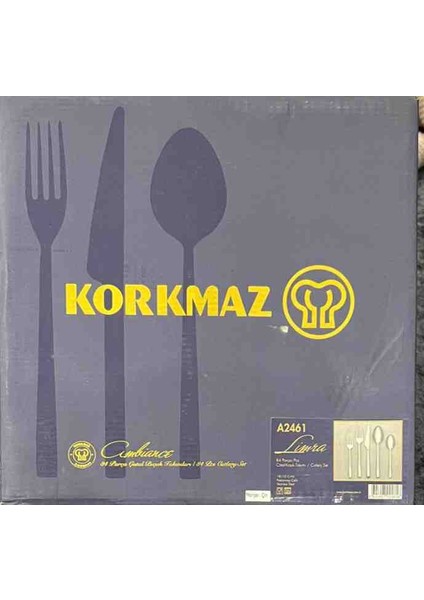 A2461 Limra 84 Parça Çatal Kaşık Bıçak Seti modelleri