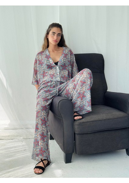 Tasarım Şort Astarlı Şifon Pantolon Kadın Çok Renkli fiyatları