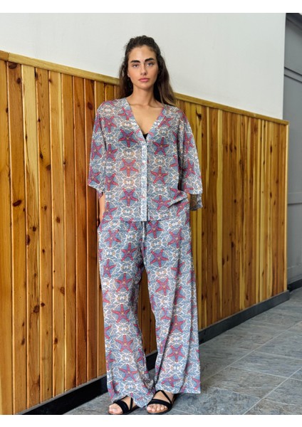 Tasarım Şort Astarlı Şifon Pantolon Kadın Çok Renkli fırsatları