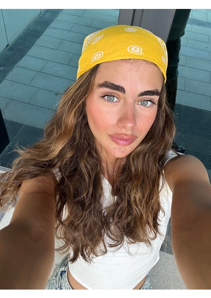 Bandana Kadın Sarı fiyatları