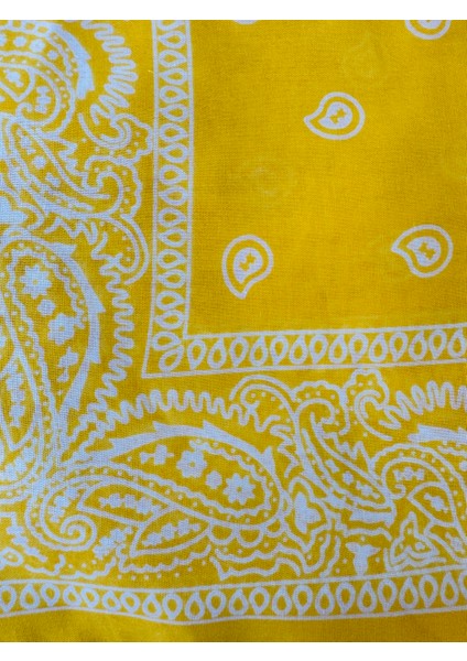 Bandana Kadın Sarı modelleri