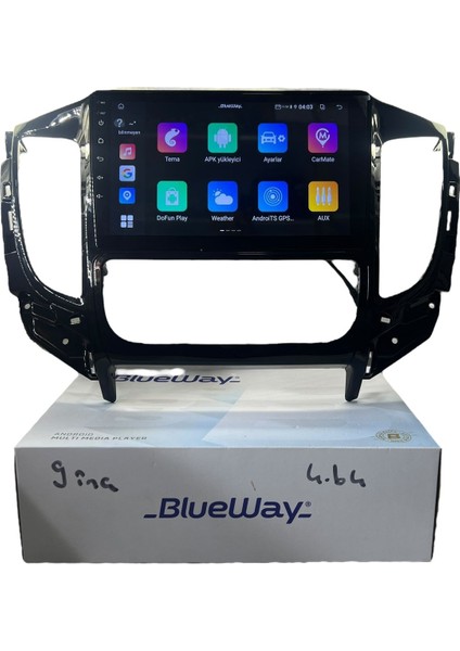 Yeni Mitsubishi L200 (Dijital) Blueway 4-64 Profesyonel Oem Multimedia fırsatları