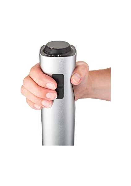 Hb 1000 Tasarım El Mikseri, Püre Çubuğu, Çırpma Teli, Ölçüm Kabı ve Kap, 1000 Watt, Alüminyum, Gümüş, Siyah modelleri