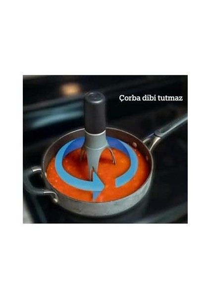 Çorba Karıştırıcı Portatif Pilli Otomatik Tencere Pratik Çorba Yoğurt Yemek Sos Çırpıcı fiyatları