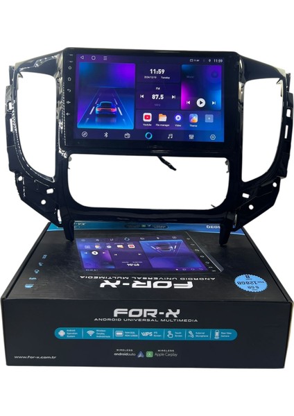 Yeni Mitsubishi L200 (Dijital) Forx 6-128 Tam Profesyonel Oem Multimedia