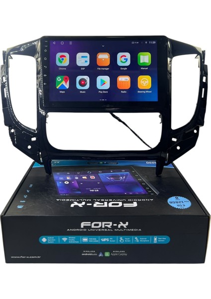 Yeni Mitsubishi L200 (Dijital) Forx 6-128 Tam Profesyonel Oem Multimedia fırsatları