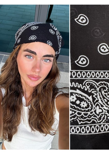 Bandana Kadın Siyah