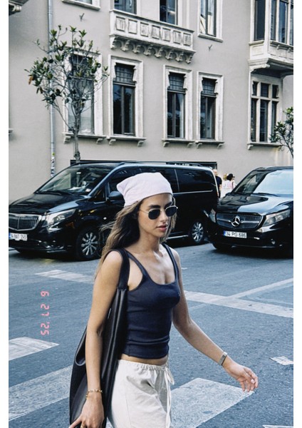 Bandana Kadın Toz Pembe modelleri