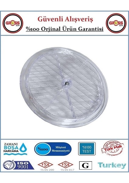 Doğalgaz Havalandırma Cam Menfezi - Sert Plastik - Şeffaf modelleri