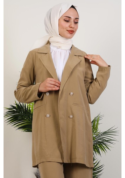 Elvin Pantolonlu Takım Açık Haki indirimleri