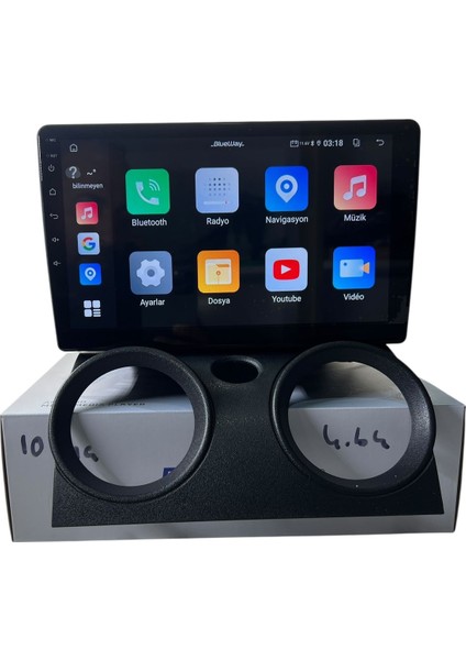 Mitsubishi Colt 2002-2009 Blueway 4-64 Profesyonel Oem Multimedia