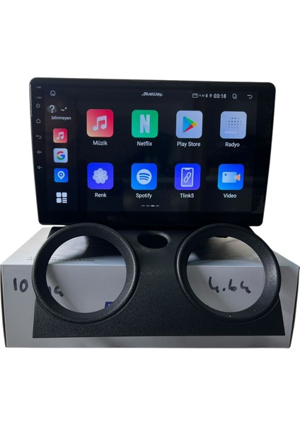 Mitsubishi Colt 2002-2009 Blueway 4-64 Profesyonel Oem Multimedia modelleri