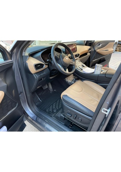 Hyundaı Santa Fe Hybrıd 3D Siyah Havuzlu Paspas 2021 ve Sonrası fiyatları